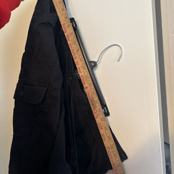 Lot of 2 St Johns Bay Women 24W Blue & Black  Capri MidRise Adj Drawstrings - Picture 5 of 14